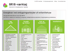 Tablet Screenshot of krav.byggeriogenergi.dk