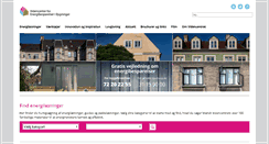 Desktop Screenshot of byggeriogenergi.dk